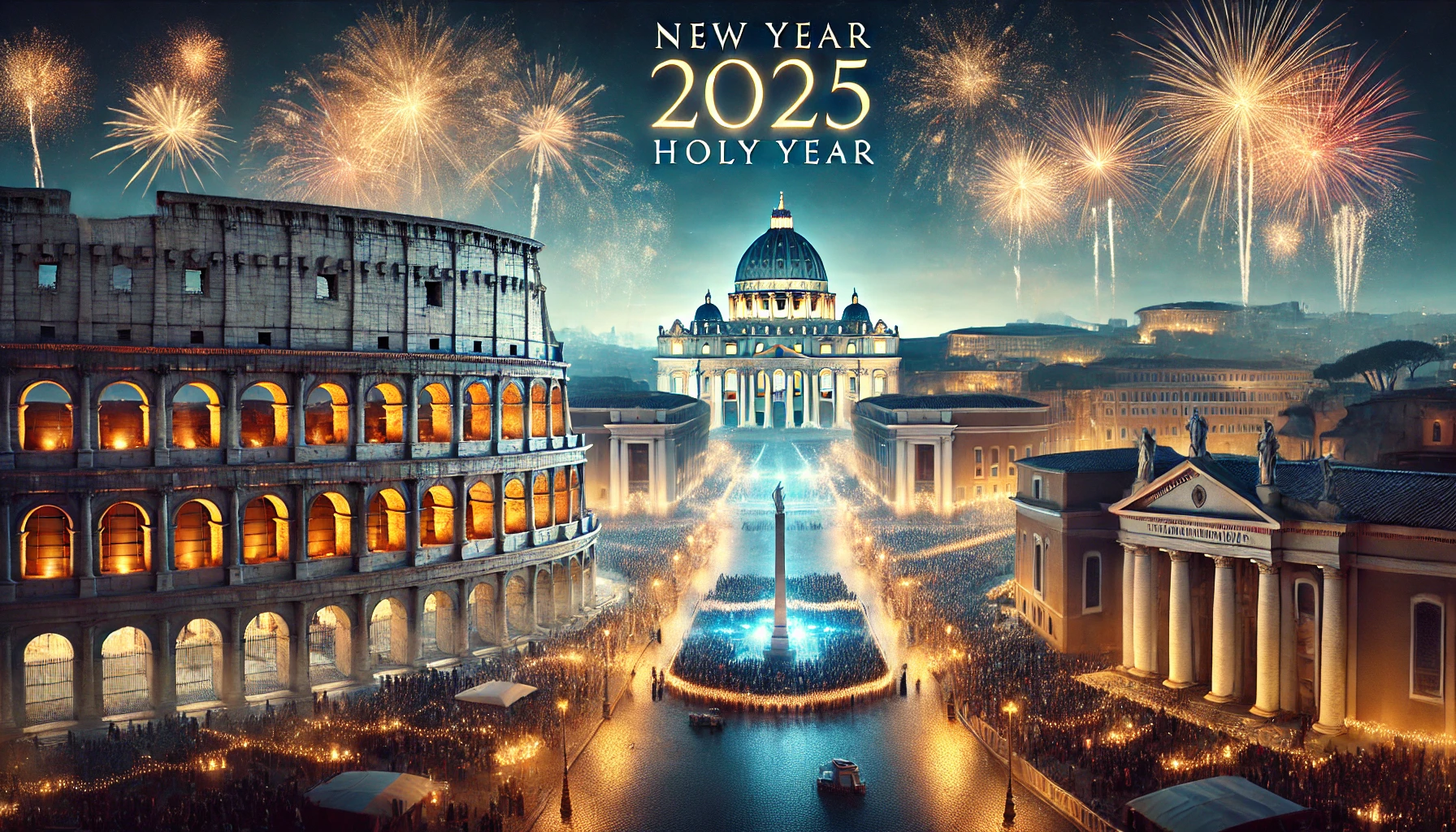 Rome's New Year Festivities Mark the Beginning of Pope Francis' Holy Year